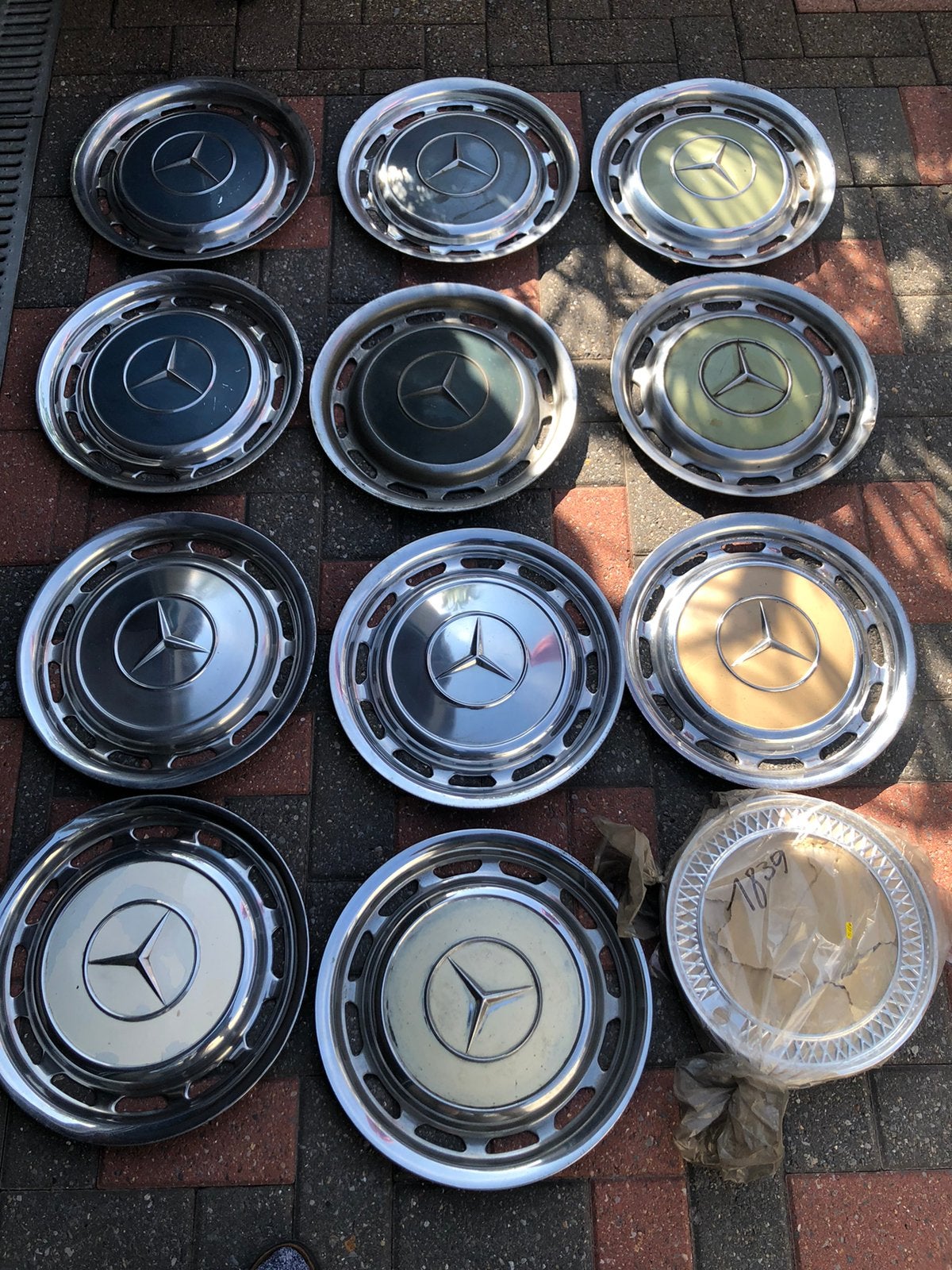 Wieldeksels Mercedes, Particulier, Te koop
