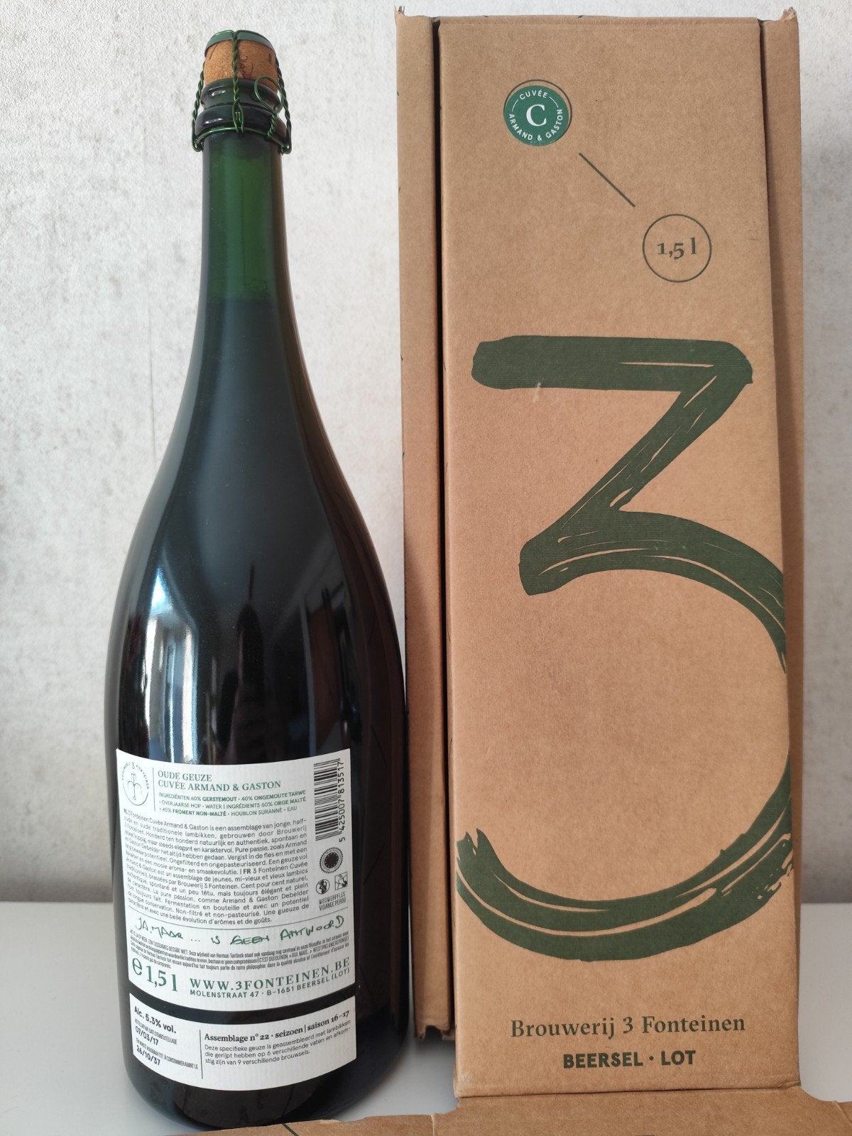 3 fonteinen 2017 magnum, Verzamelen, Ophalen of Verzenden