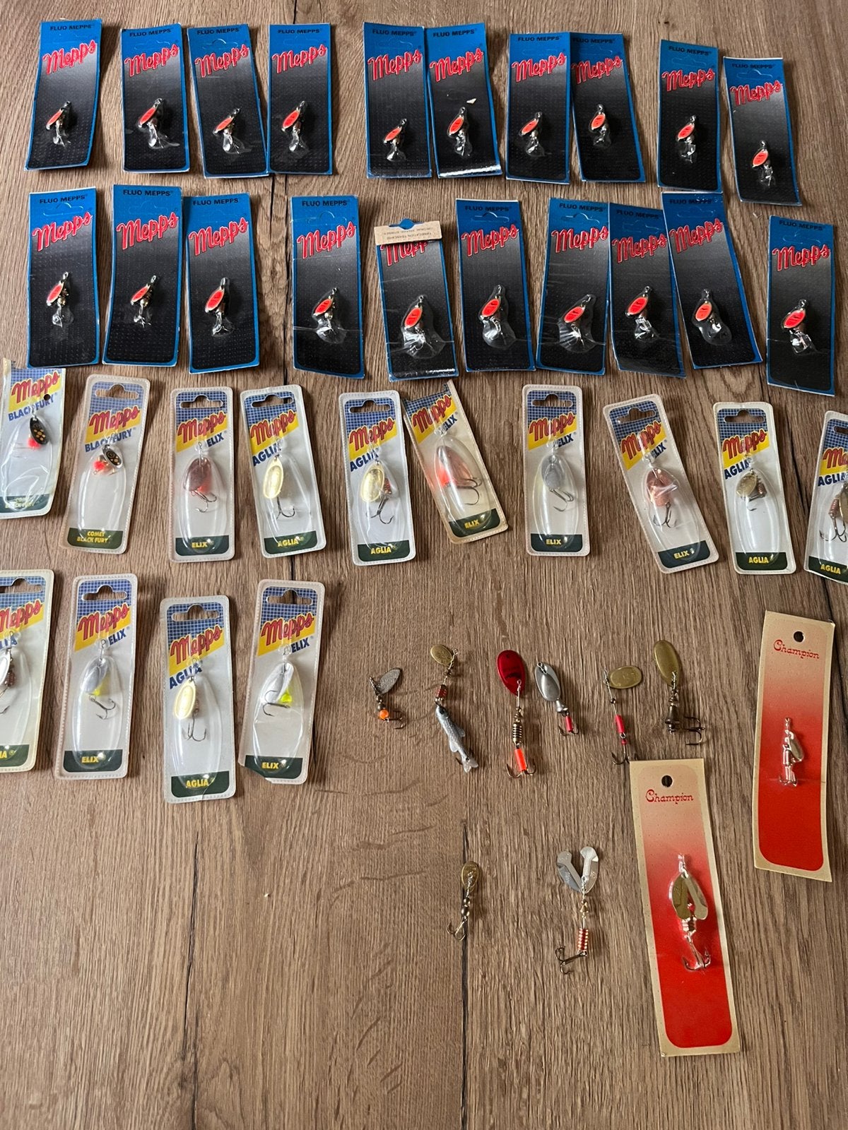 Kunstaas spinners mepps, Ophalen of Verzenden, Zo goed als nieuw, Haak