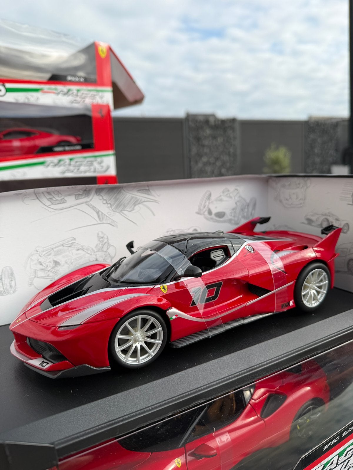 Ferrari FXX K, Enlèvement, Comme neuf