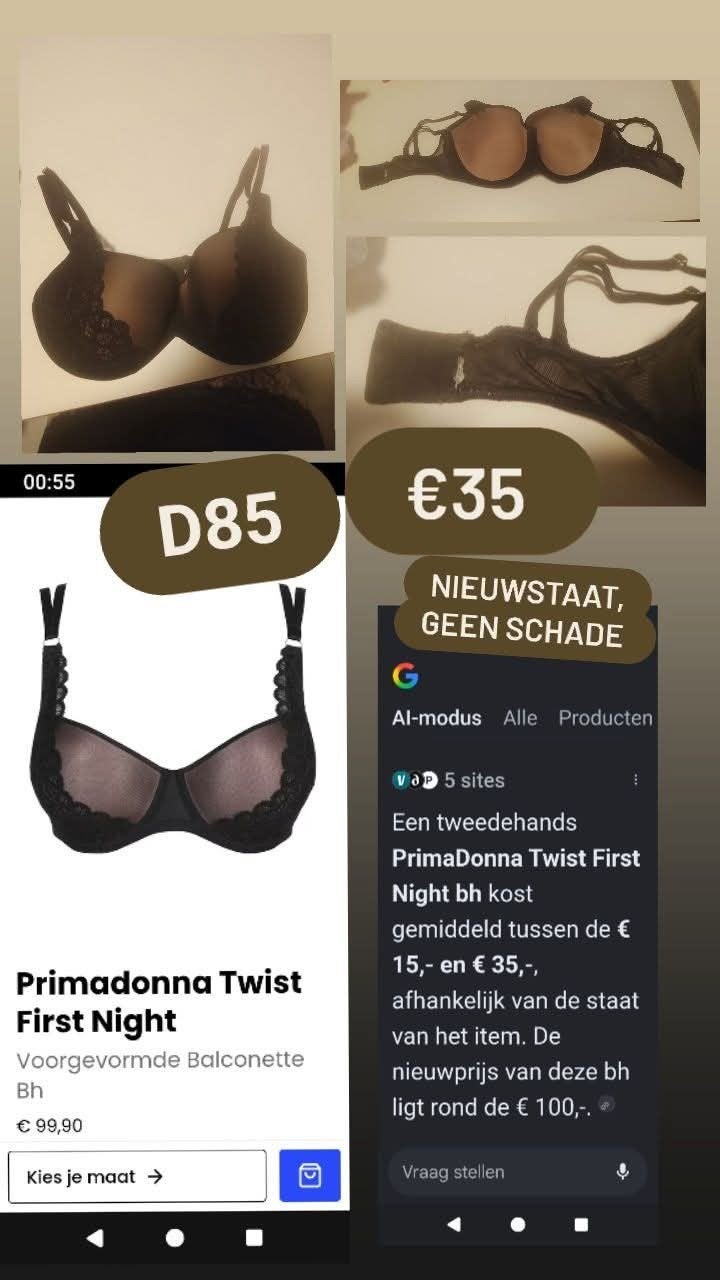 Soutien-gorge Primadonna Twist pour la première nuit, Enlèvement