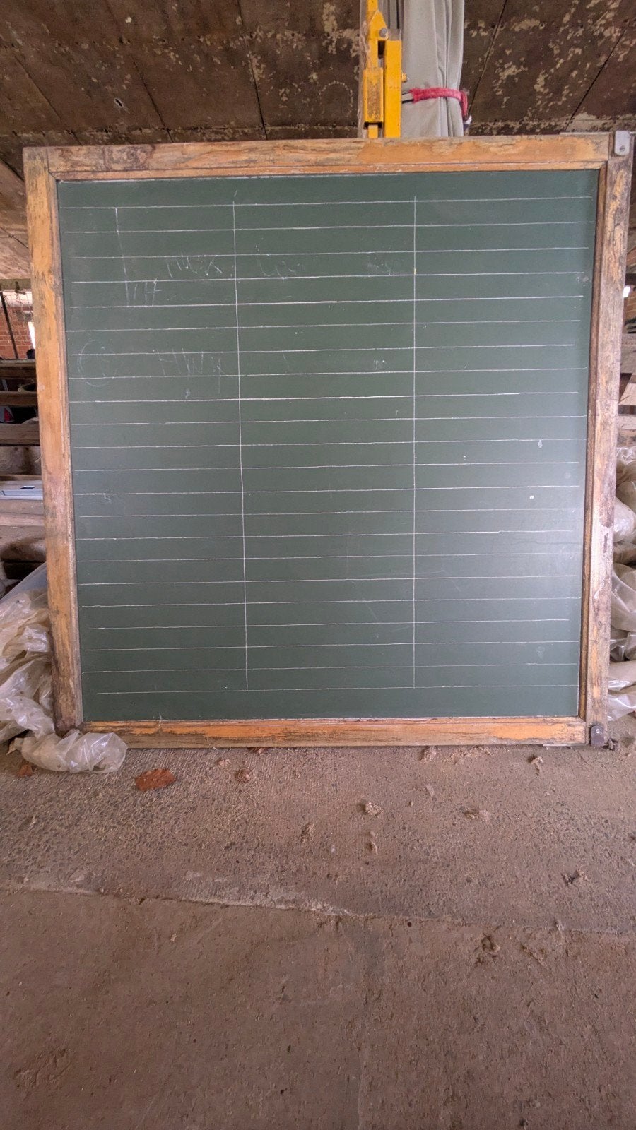 Oud schoolbord, Divers, Tableaux noirs, Enlèvement