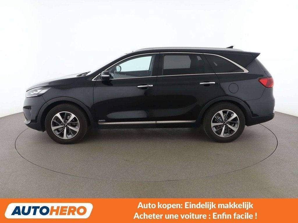 Kia Sorento 2.2 CRDi Edition 7 4WD (automatique), Autos, Kia, Cuir, Achat, 170 g/km, Noir