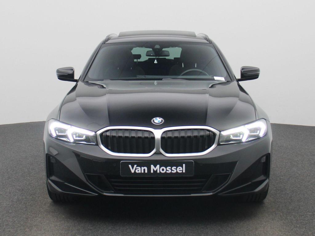 BMW 3 Reeks Touring 316d (90 kW), Auto's, Gebruikt, Zwart, 4 cilinders, Zwart
