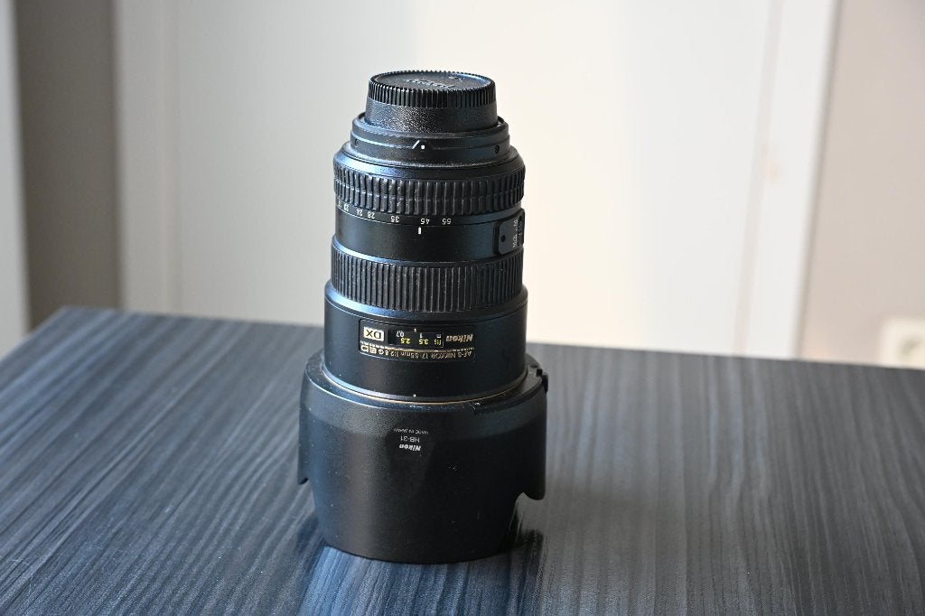 Nikon AF-S Nikkor 17-55mm 1:2.8 G ED DX, Autofocus, Gebruikt, Nikon, Ophalen of Verzenden