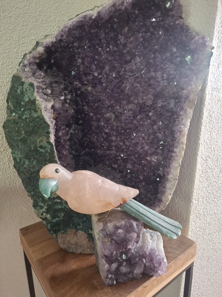 Amethist Geode uit Brazilie., Verzamelen, Ophalen of Verzenden