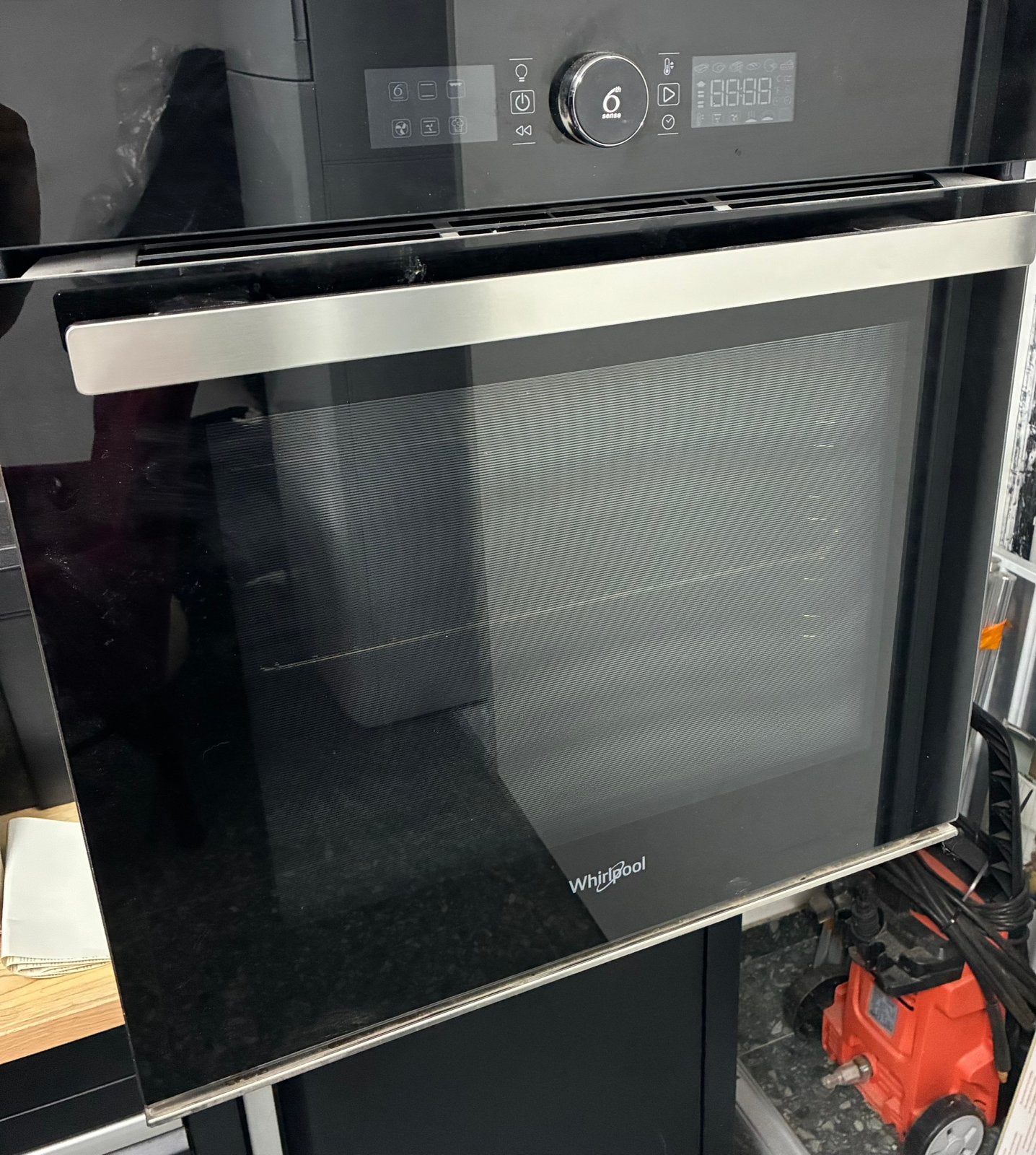 Whirlpool inbouwoven 60 cm, Ophalen, Zo goed als nieuw, Whirlpool