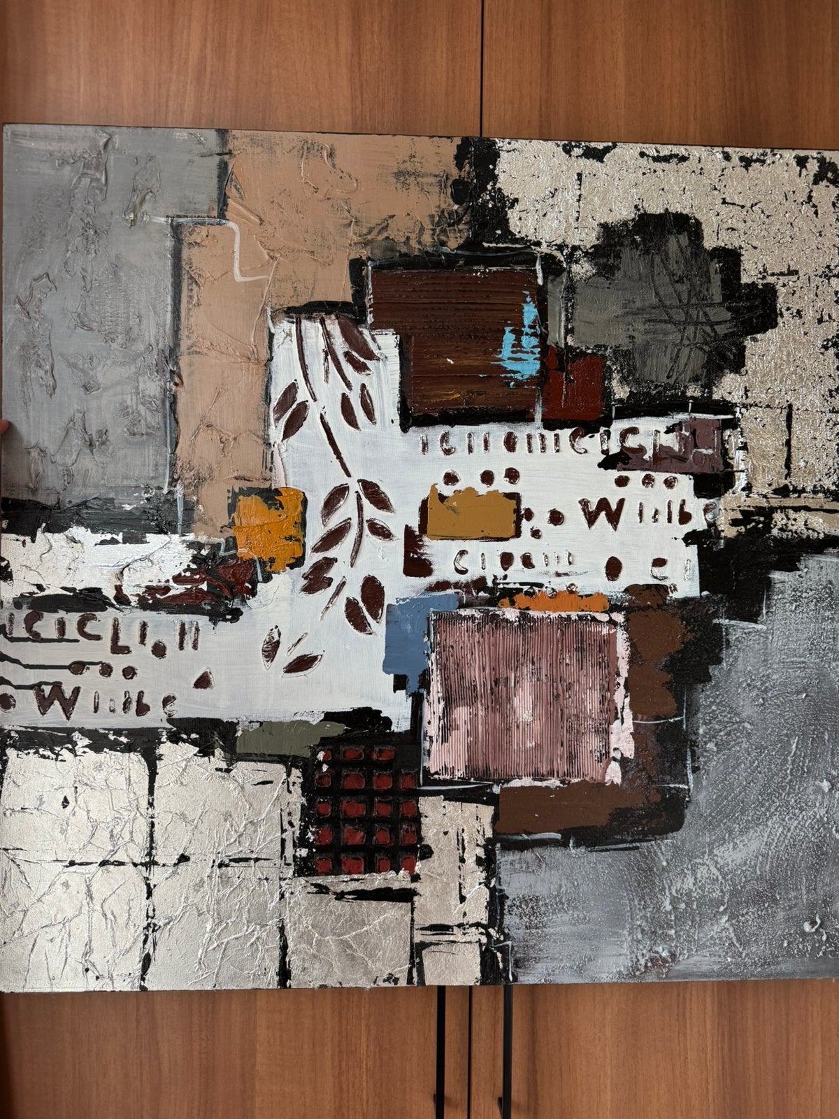 Grote muuur kunst, Antiquités & Art, Art | Peinture | Abstraite, Enlèvement