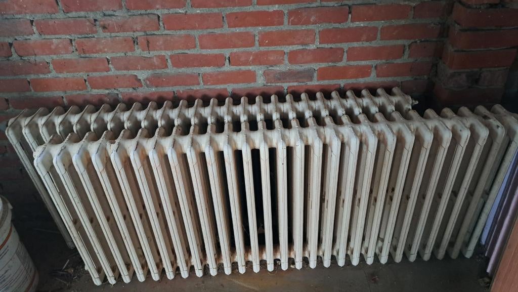 Radiateurs en fonte, Enlèvement, Utilisé