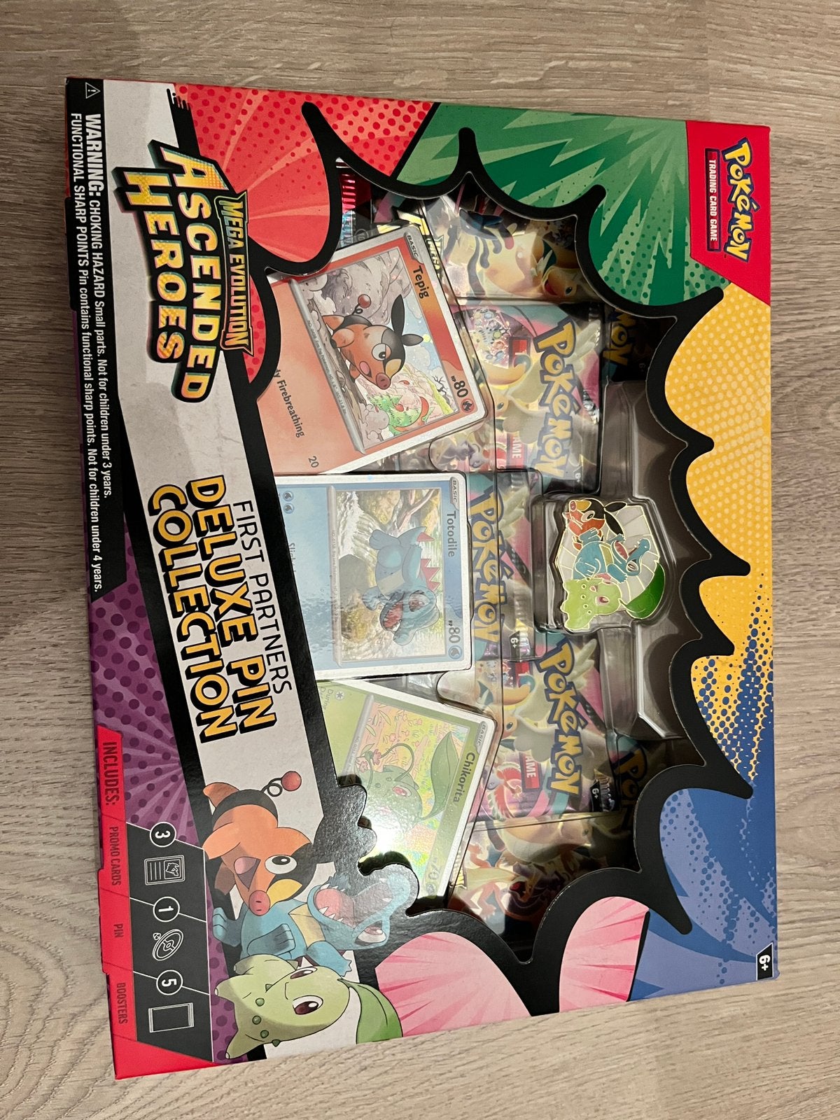 Ascended Heroes Deluxe Pin Box Sealed - ENG Pokémon, Ophalen of Verzenden, Nieuw, Boosterbox, Foil