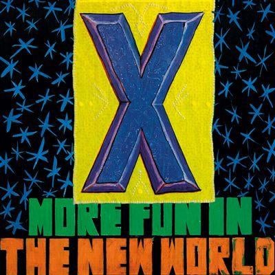 X - More Fun In The New World (Blue Vinyl), Beschermende buitenhoes, 2020 tot heden, Ophalen of Verzenden, 12 inch