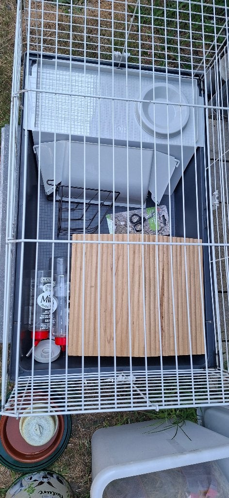 Hokje voor diertjes, Dieren en Toebehoren, Kooi, Zo goed als nieuw, Hamster, 75 tot 110 cm