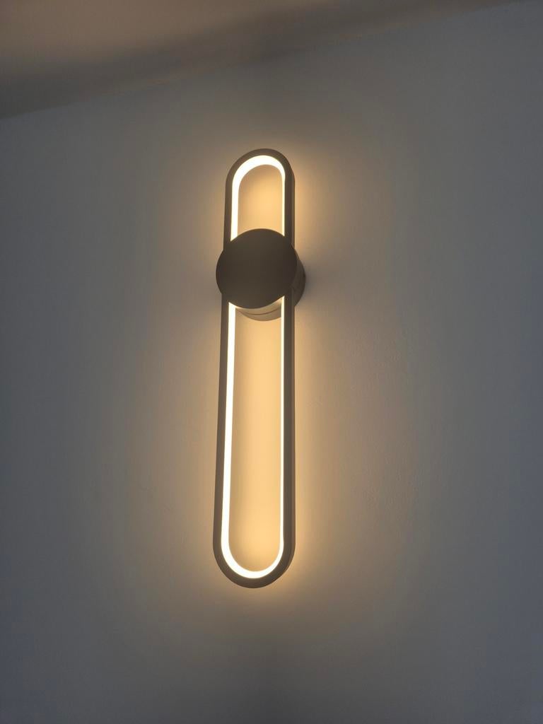 Led design wandlamp, Ophalen