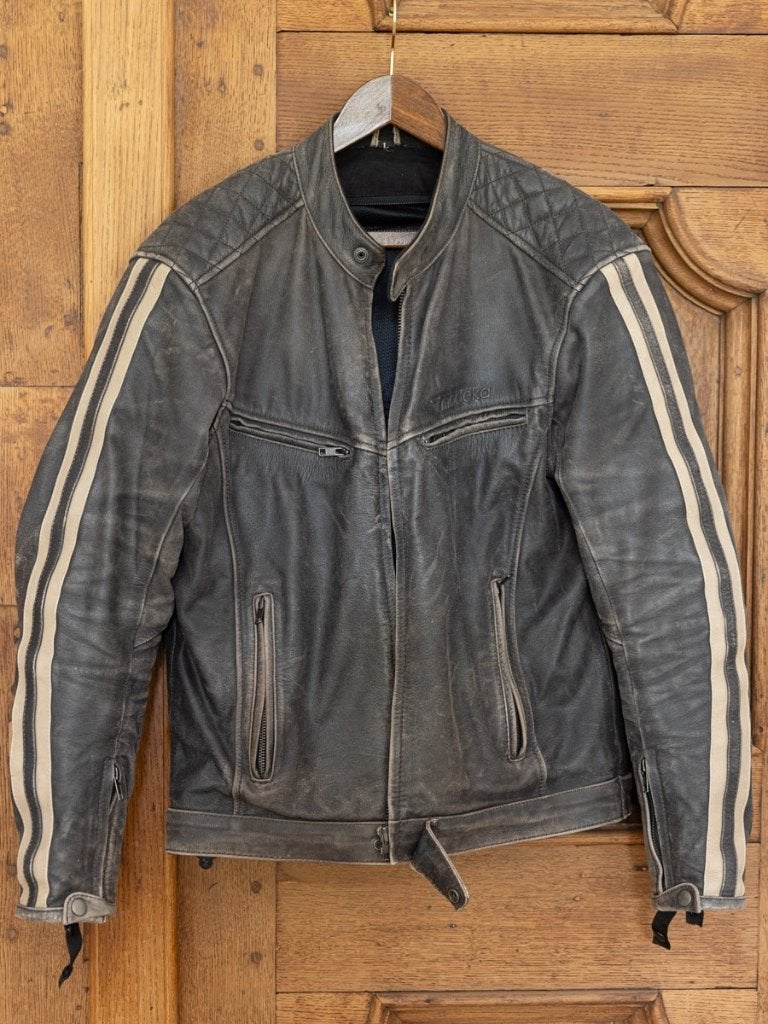 Modeka lederen motorjas, Seconde main, Manteau | cuir, Enlèvement, Modeka