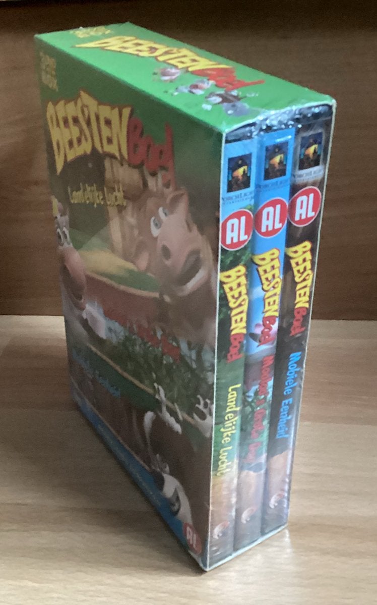 Dvd box 3-pack Beestenboel - Nieuw, Enlèvement ou Envoi, Tous les âges, Néerlandais, Animaux