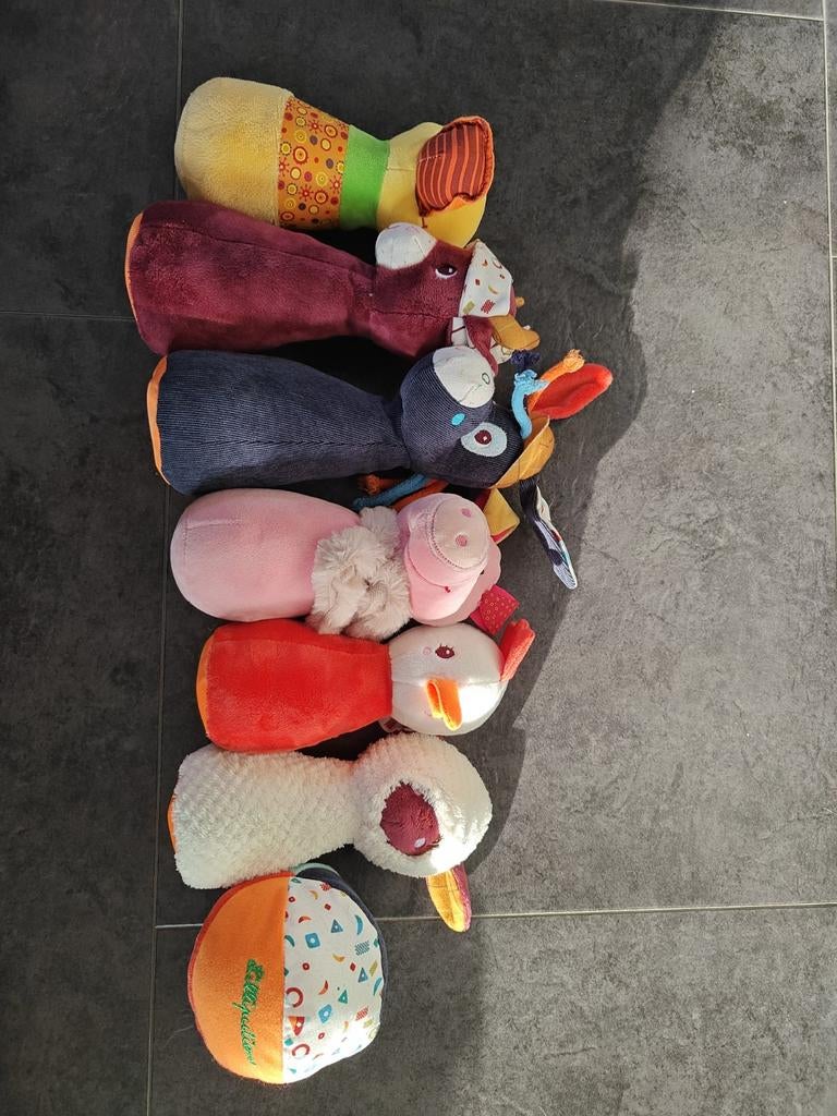 Lilliputiens kegelspel, Ophalen