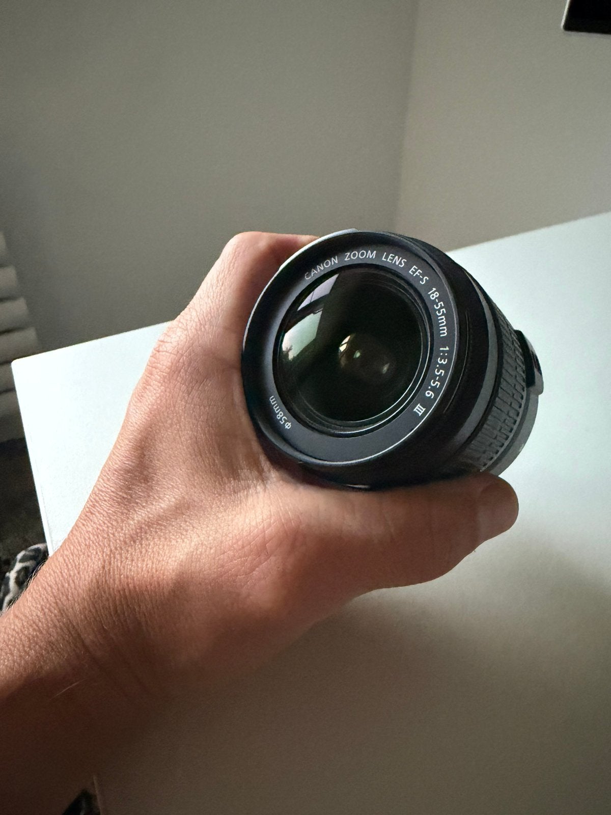 Objectif Canon 18-55 mm, Enlèvement, Comme neuf, Canon