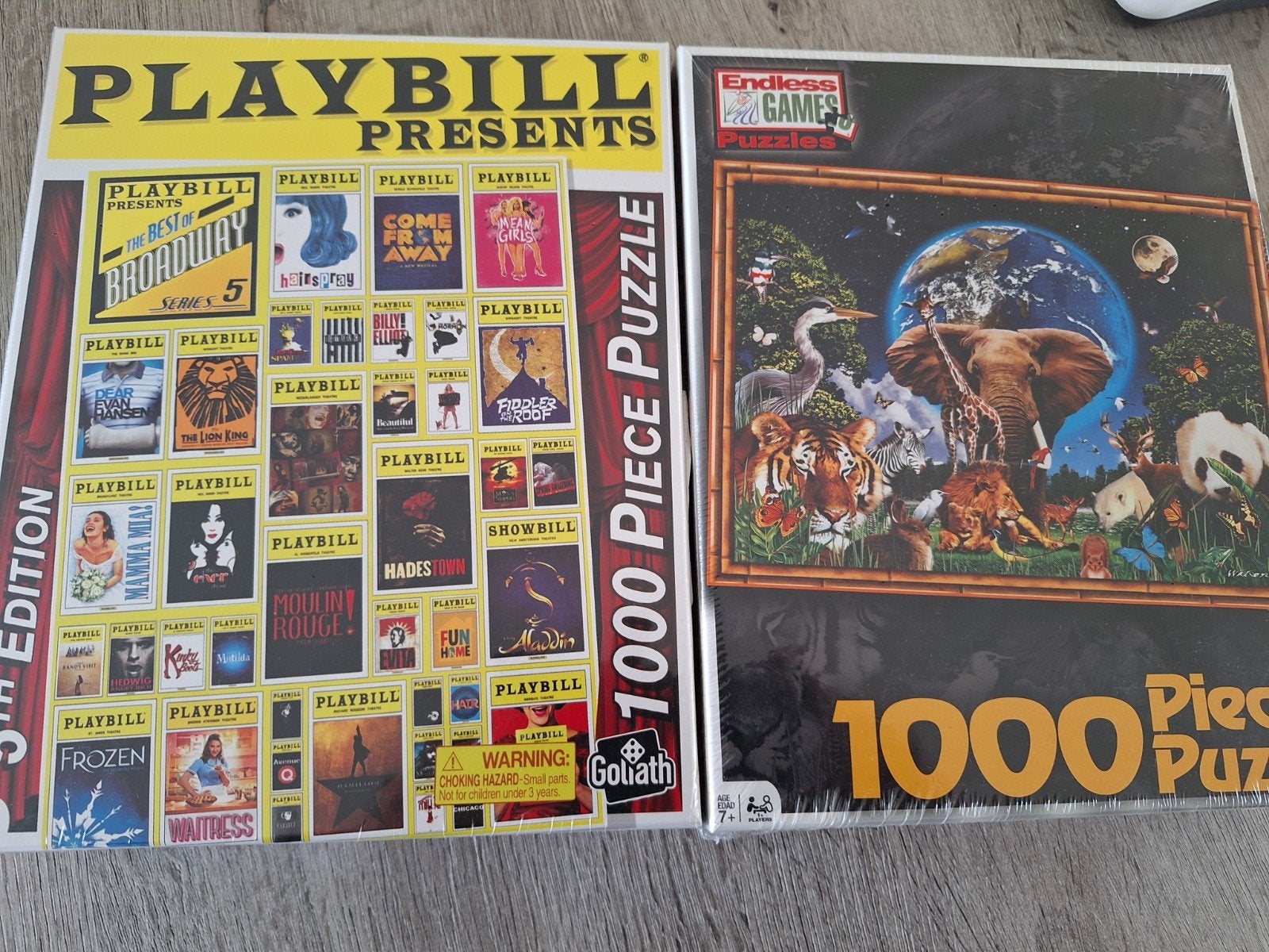 nieuwe puzzels 1000 stukjes, Hobby en Vrije tijd, Ophalen, 500 t/m 1500 stukjes, Nieuw, Legpuzzel