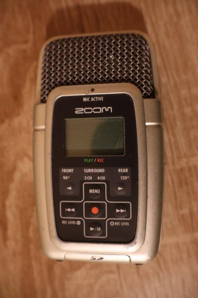 Zoom H2 4-kanaals Dictafoon / Microfoon, Musique & Instruments, Enlèvement, Utilisé, Autres types