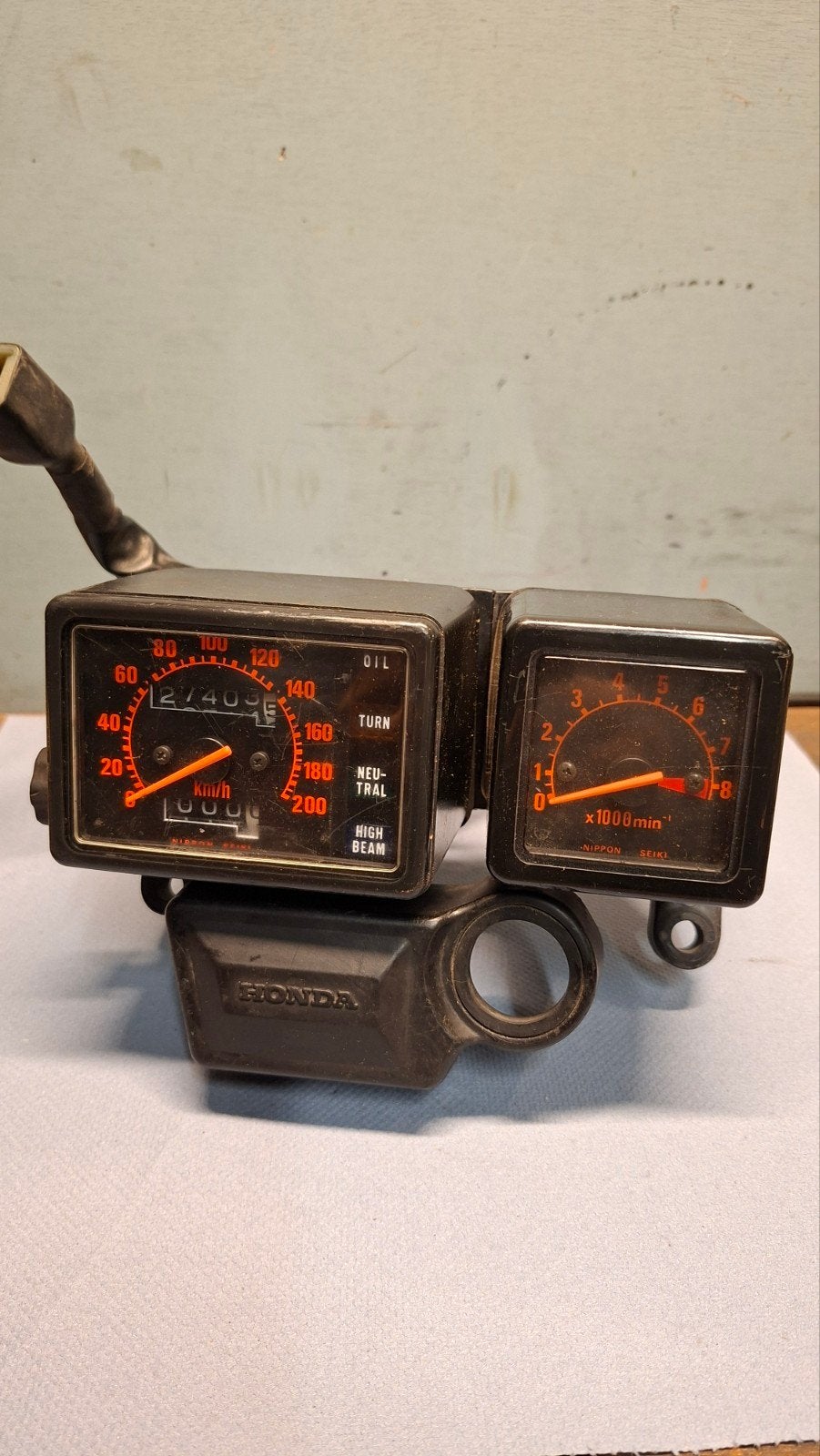 Honda XLV750 R dashboard / tellerset, Motoren, Ophalen of Verzenden, Gebruikt