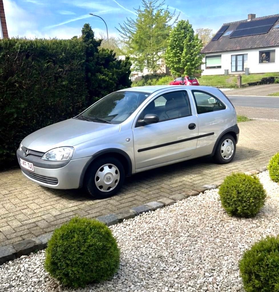 Opel corsa 1.2 Benzin, Auto's, 4 deurs, 4 cilinders, Grijs, Particulier
