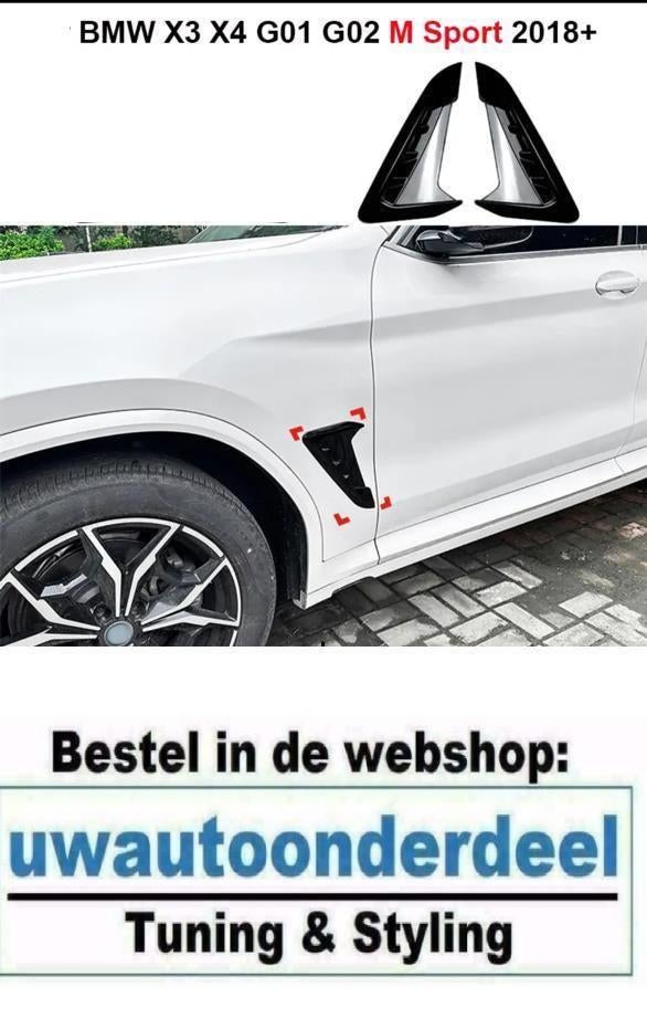 Zijscherm Canard Trim Spoiler Vent glans Zwart M Look! Voor, Envoi