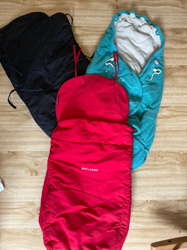 3 mooie voetenzakken, Kinderen en Baby's, Buggy's, Ophalen, Zo goed als nieuw