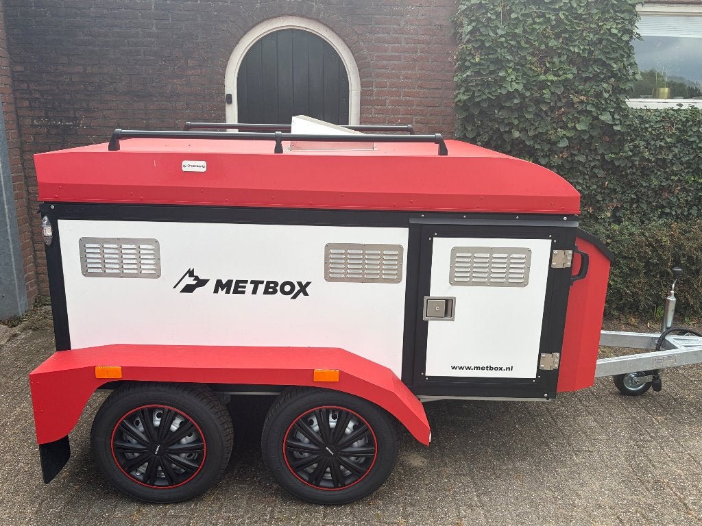 4 vaks Metbox Sport tandemasser => DEMO maar nieuwstaat!, Animaux & Accessoires, Boîtes de transport, Neuf, Enlèvement