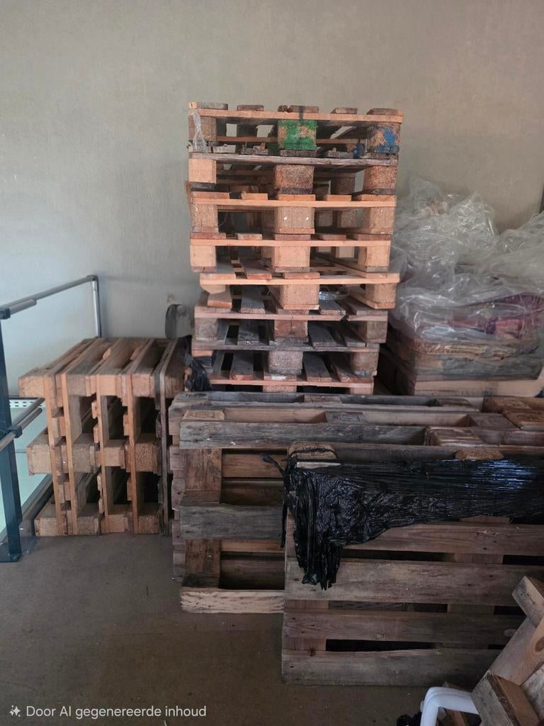 Euro pallets, Enlèvement