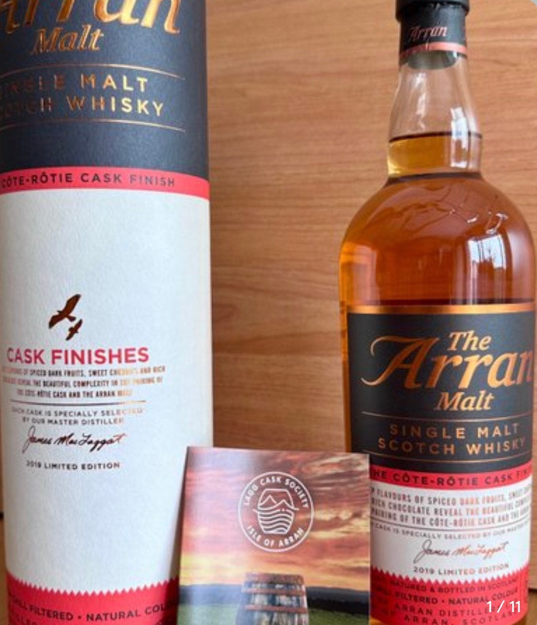 Arran,cote rotie finish 2019 single malt whisky, Collections, Enlèvement ou Envoi, Neuf