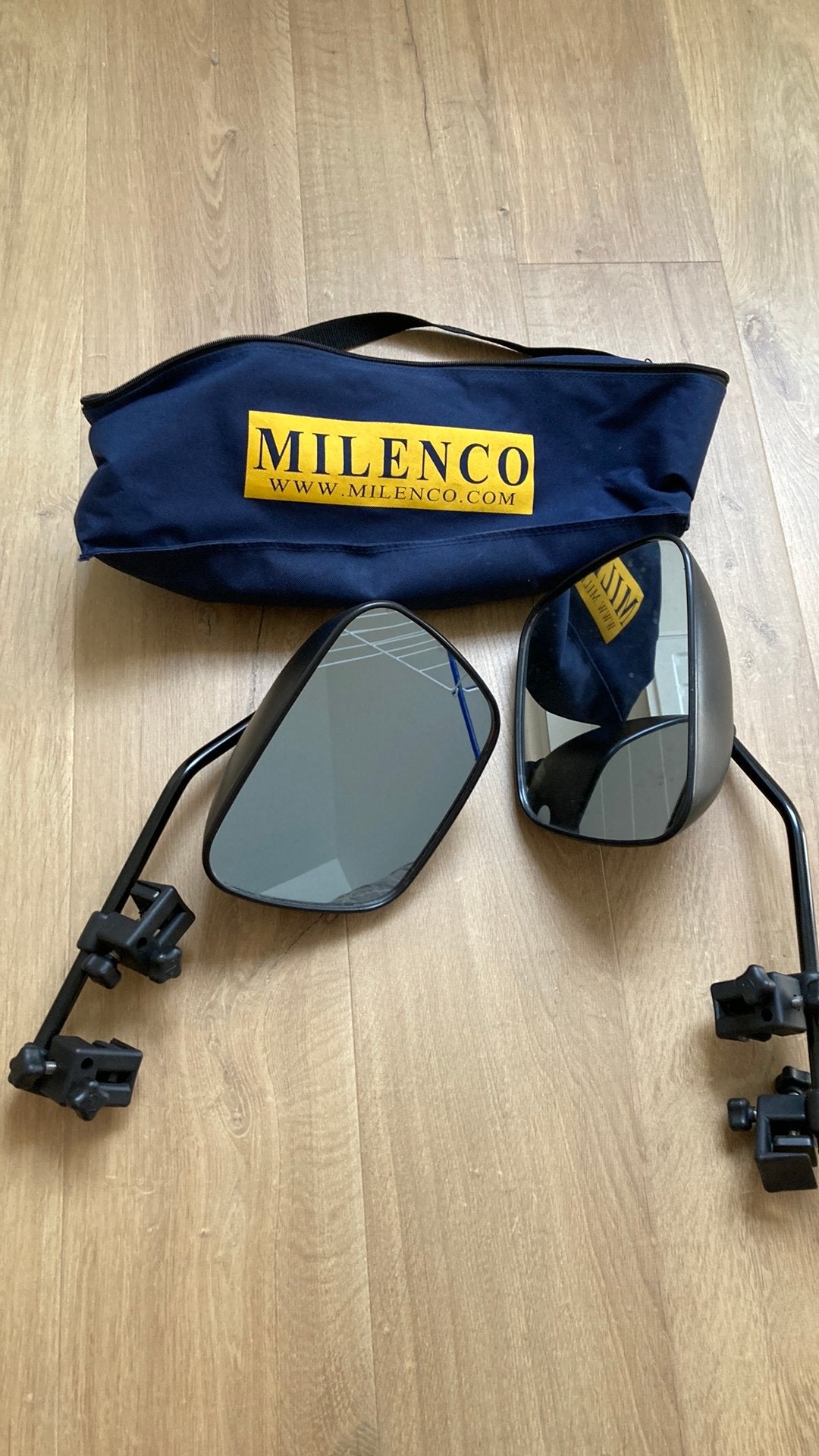 Milenco spiegels caravan, Ophalen, Nieuw, Universele onderdelen