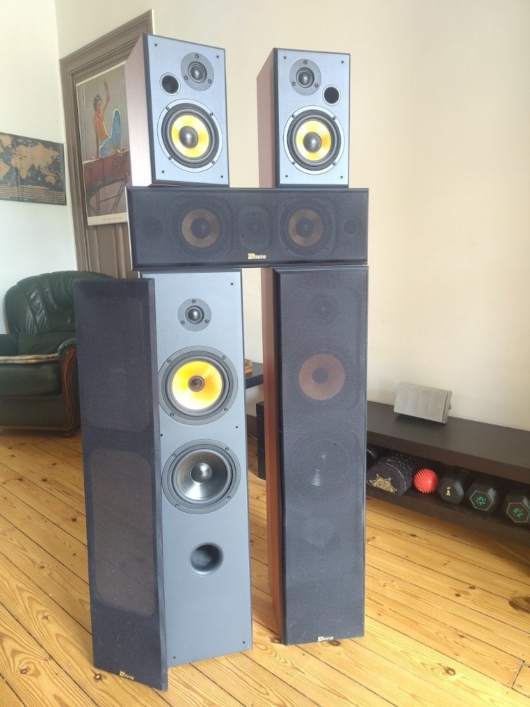 Kit de haut-parleurs pour Home Cinema - Davis Acoustics, Autres marques, Comme neuf, Enlèvement, 70 watts ou plus