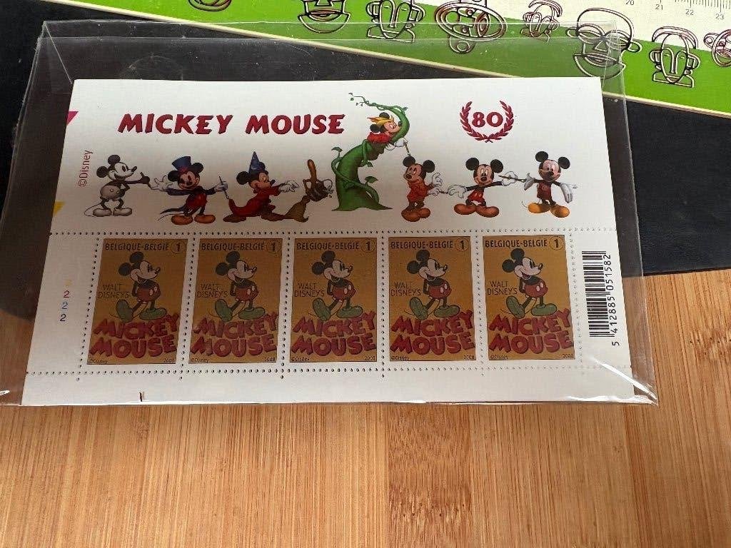 Tampons Mickey Mouse, Enlèvement ou Envoi, Non oblitéré, Autres thèmes