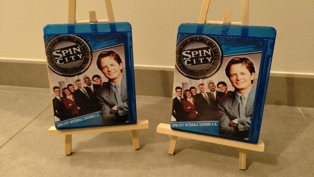 Coffret blu-ray intégrale Spin city, Envoi, Coffret
