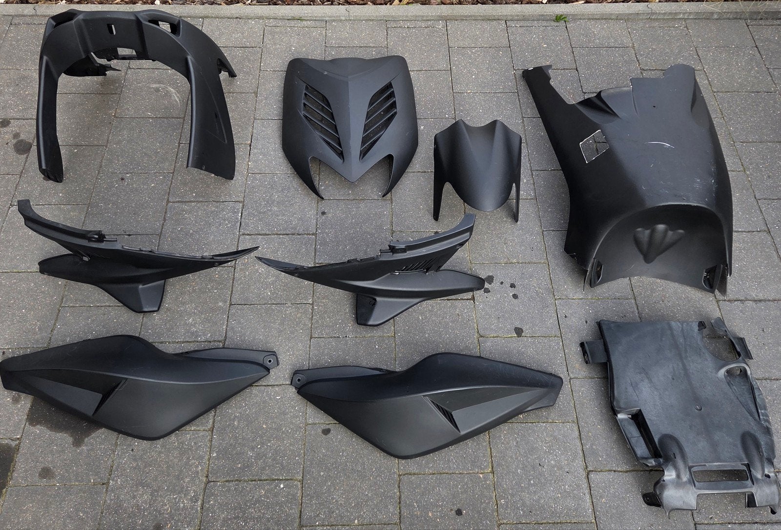 Yamaha/MBK Aerox/Nitro kappen beplating, Enlèvement, Yamaha