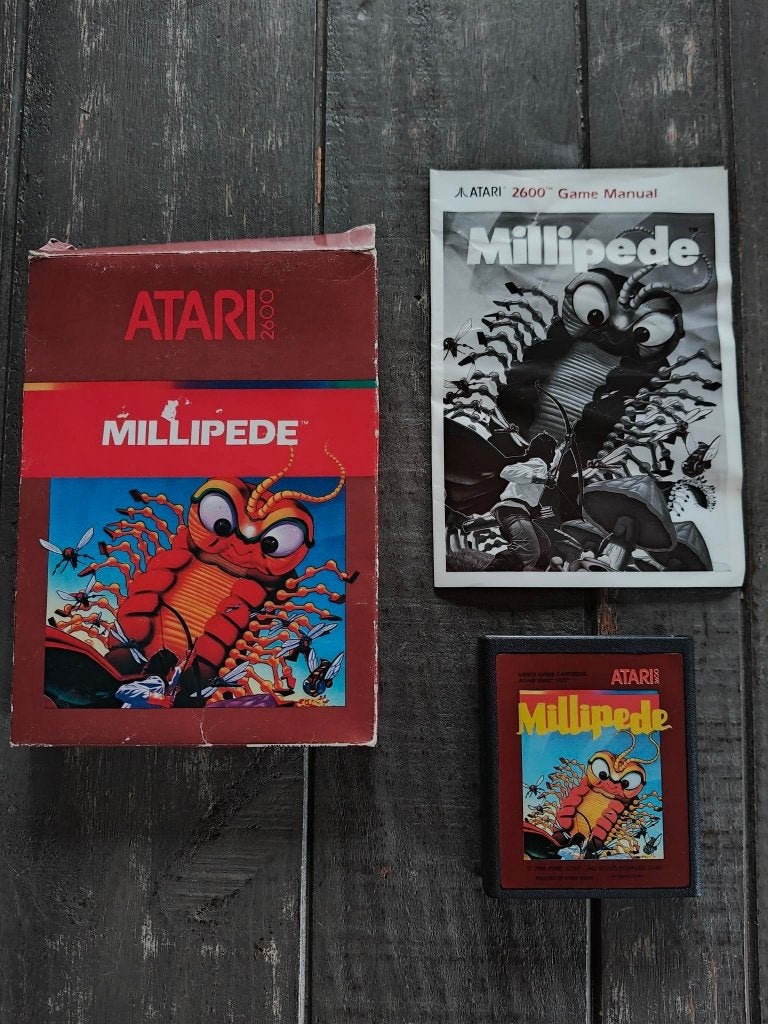 Atari 2600 Millipede CX26118/Complet, Enlèvement ou Envoi, Comme neuf, Atari 2600