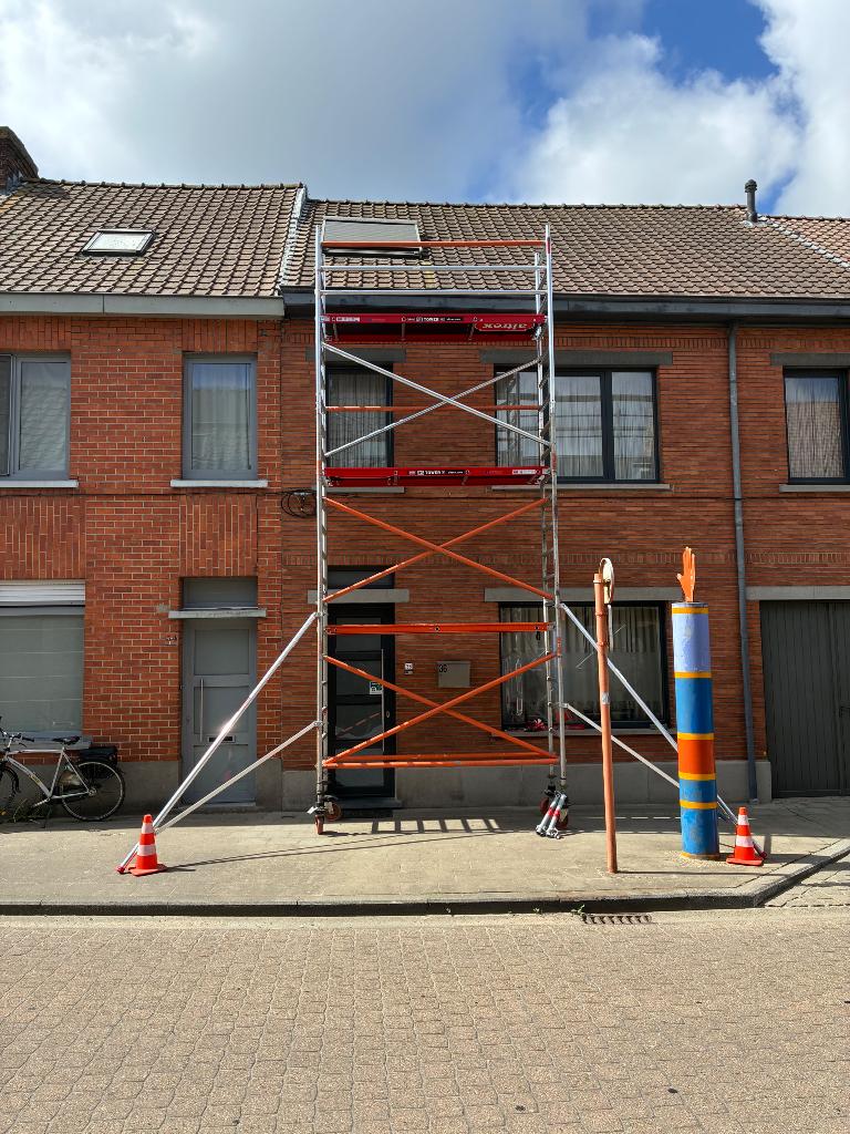 Rolsteiger - stelling altrex, Ophalen, Gebruikt, Gevelsteiger, 5 meter of hoger