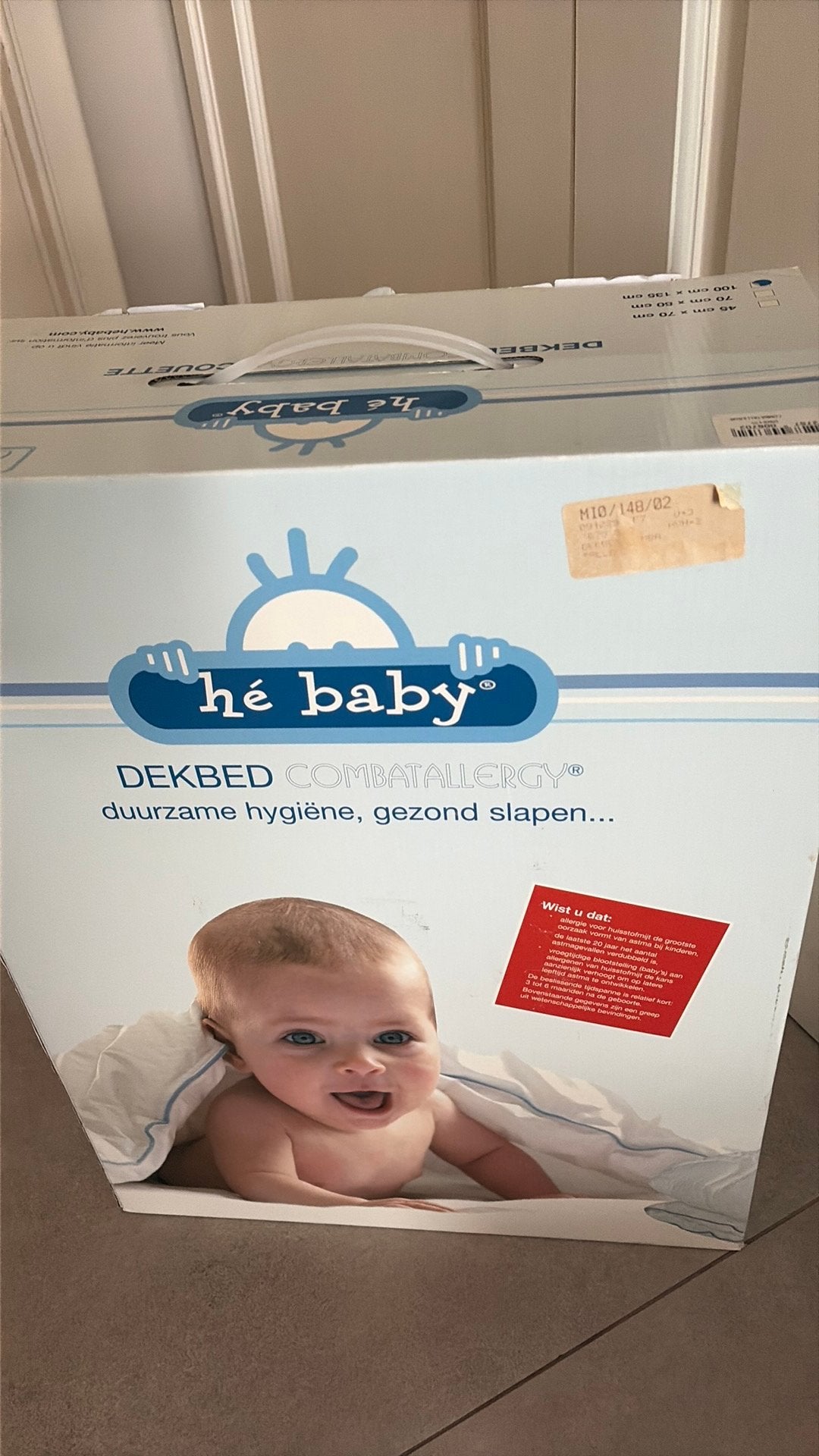 Dekbed baby, Kinderen en Baby's, Ophalen, Zo goed als nieuw