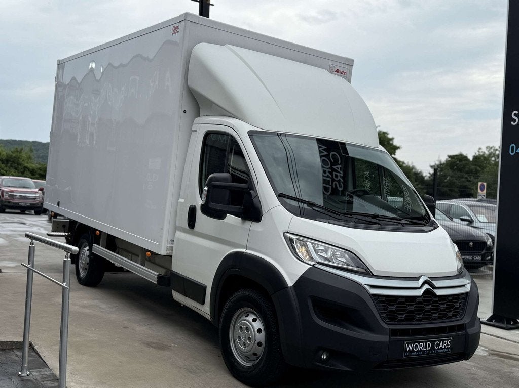 Peugeot Boxer 2.2D 165CV CARGO 21M3 TVAC*BTWIN NAVIGATION AI, Auto's, Voorwielaandrijving, Stof, Gebruikt, 4 cilinders