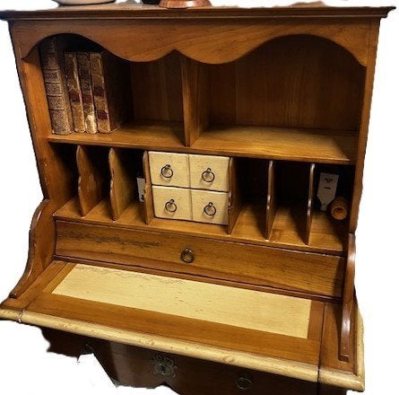 Prachtige secretaire - kersenhout -prachtstuk !, Enlèvement