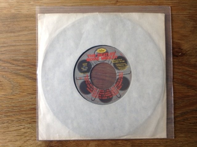 single the beatles, Enlèvement ou Envoi, Musique de films et Bande son, Housse de protection extérieure, 7 inch