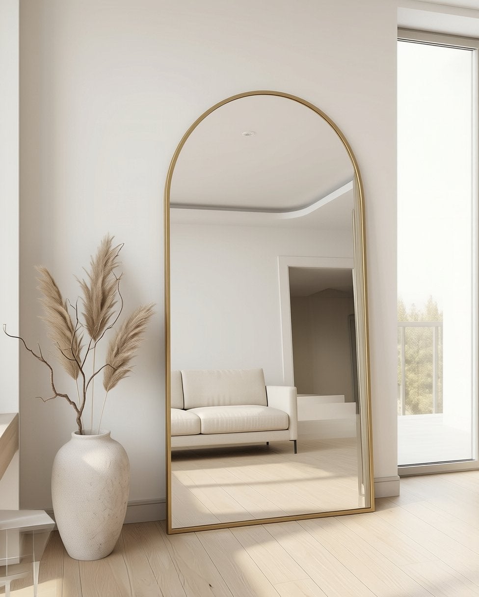 Grand miroir sur pied - 180 x 100 cm - Livraison gratuite, Maison & Meubles, Accessoires pour la Maison | Miroirs, Enlèvement ou Envoi