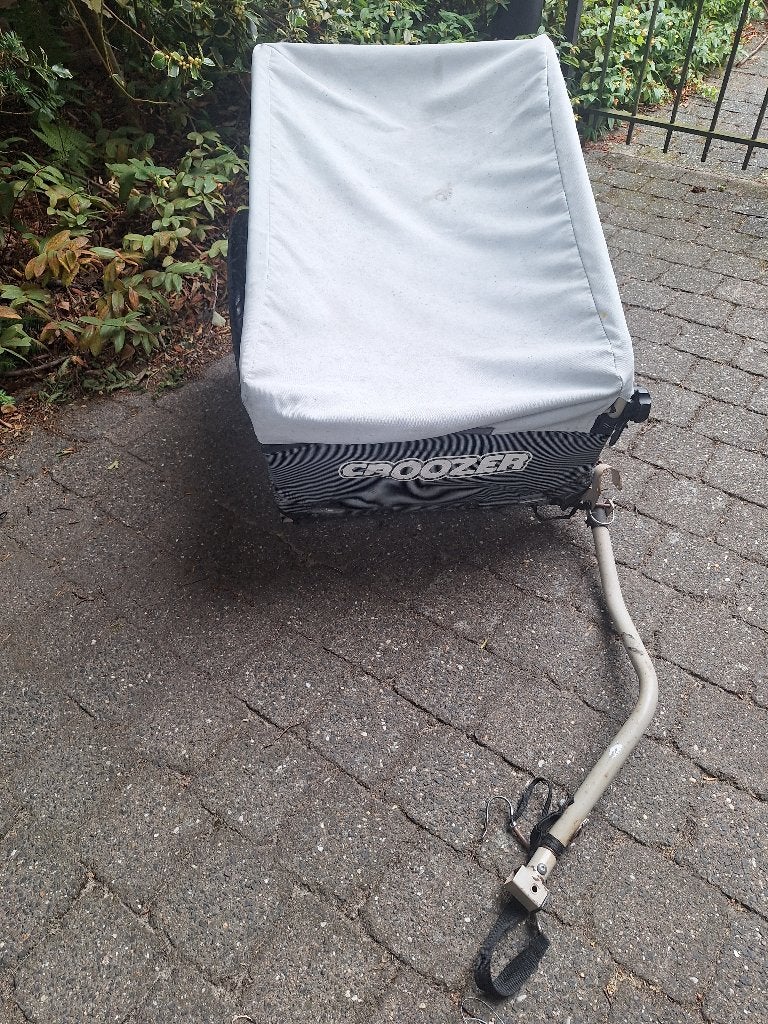 Croozer bagagekar, Fietsen en Brommers, Fietsaccessoires | Aanhangwagens en Karren, Ophalen, Gebruikt, Opvouwbaar, Bagagekar