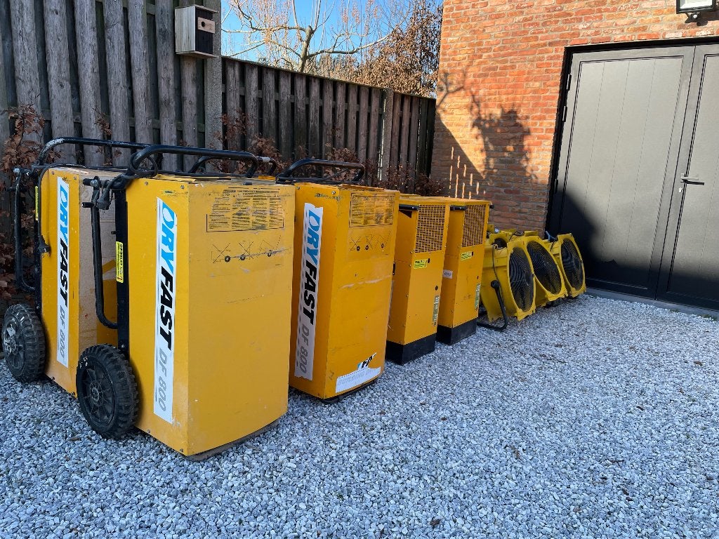 Séchoir de chantier DF400 ou DF800, ventilateur, Enlèvement