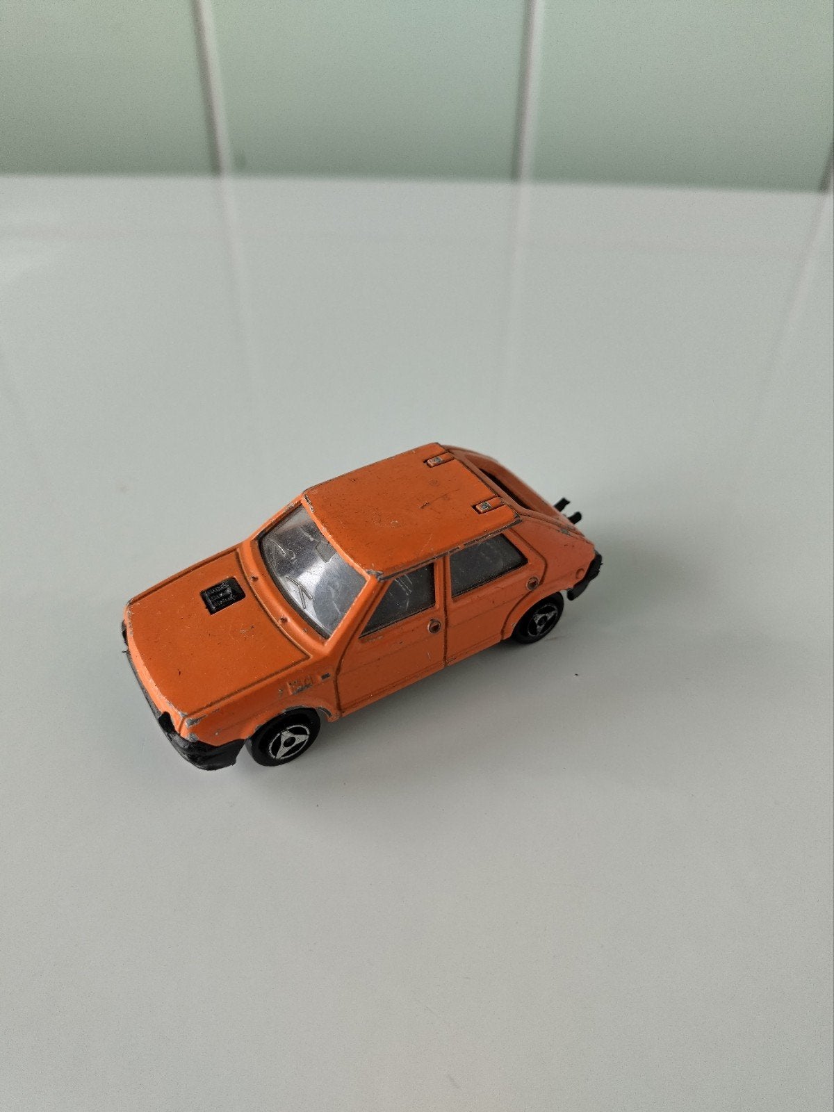 Vintage Majorette Fiat Ritmo AFHALING LEES BESCHRIJVING, Hobby en Vrije tijd, Ophalen, Gebruikt, Auto, Majorette