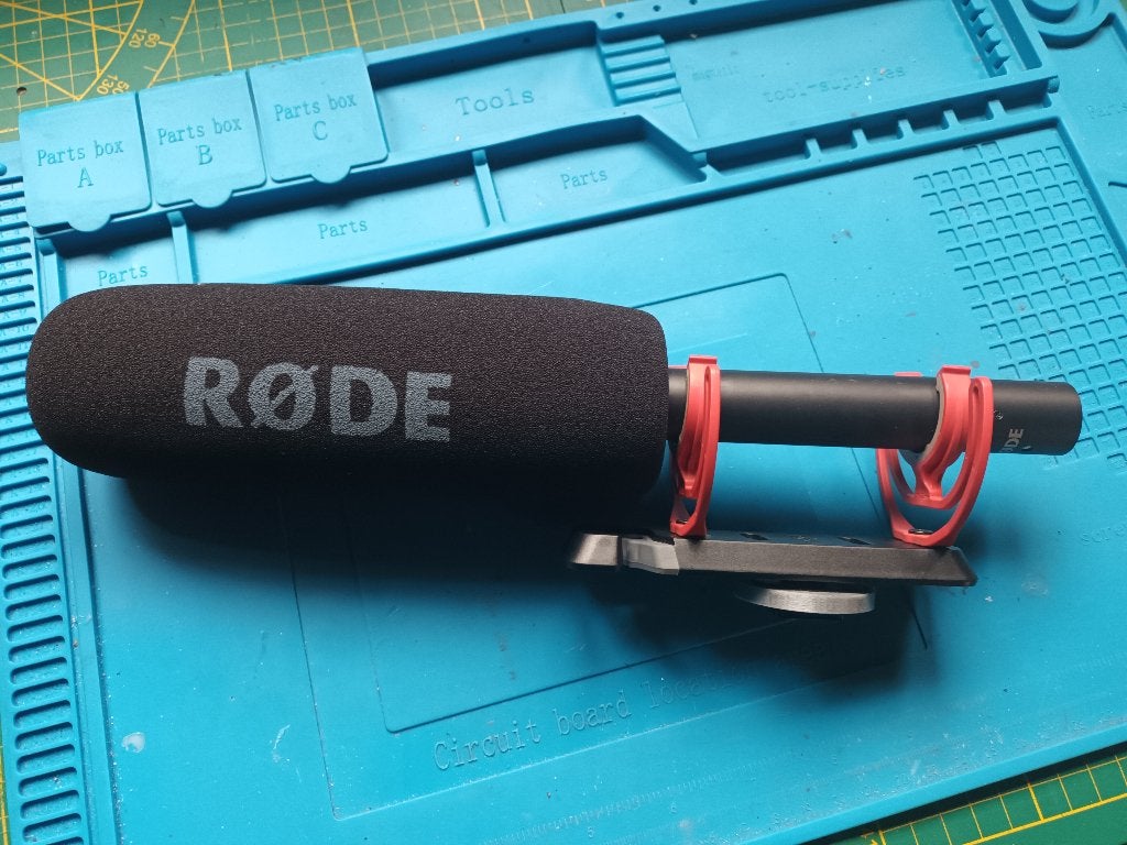 Rode NTG4+ microfoon, Ophalen