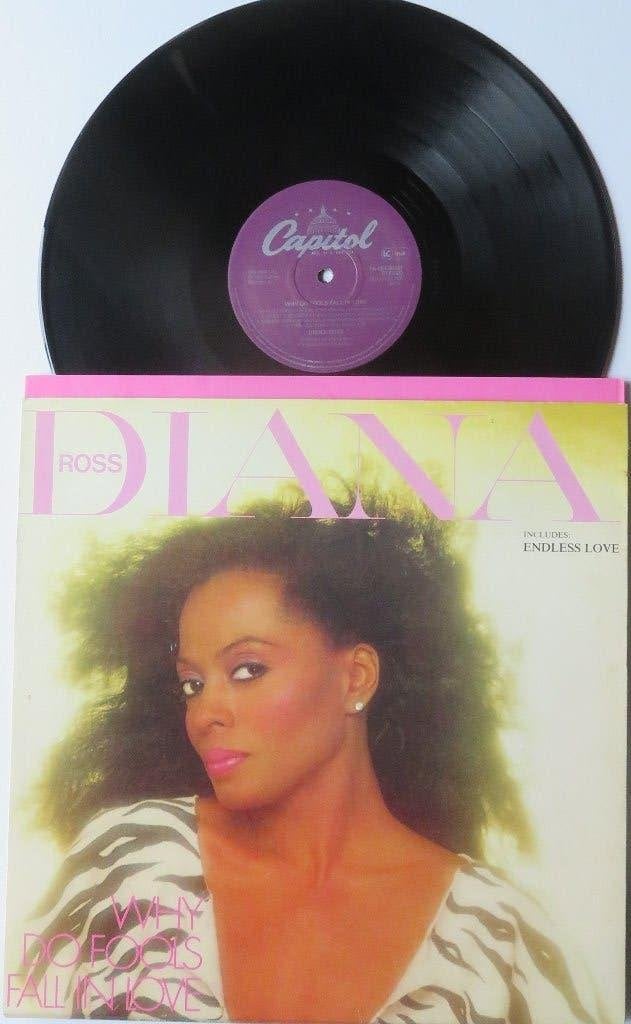 Diana Ross - Why do fools fall in love. Lp, LP, Gebruikt, Ophalen of Verzenden, Beschermende buitenhoes