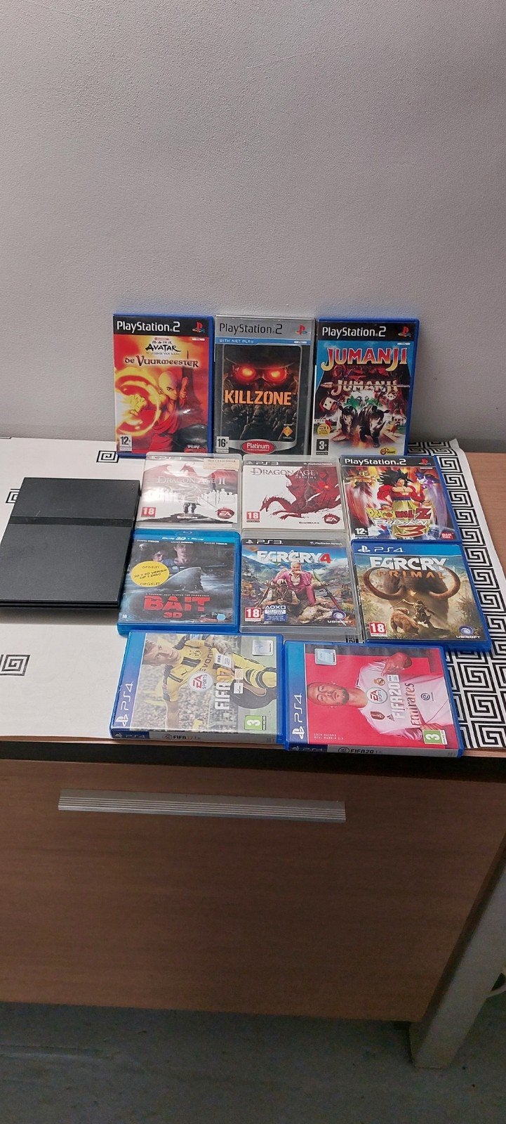 Playstation zonder oplader met spelletjes, Games en Spelcomputers, Spelcomputers | Sony PlayStation 2, Ophalen
