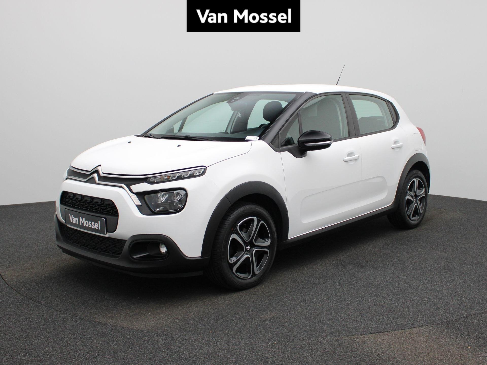 Citroën C3 1.2 PureTech 82 S&S MAN Feel, Auto's, Voorwielaandrijving, Gebruikt, Wit, 5 deurs