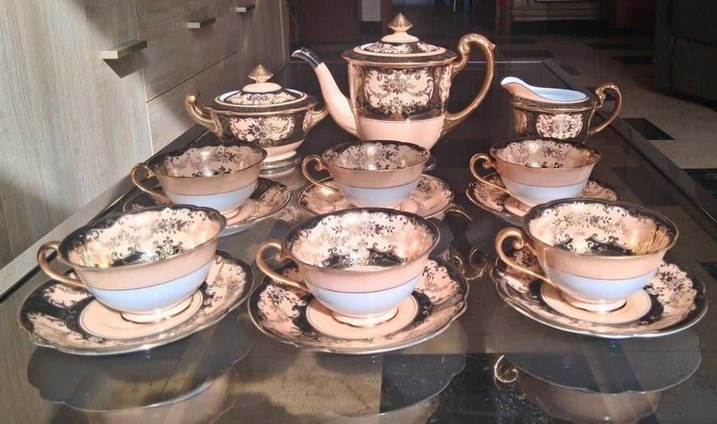 Noritake Japanse set van 15 stuks, Antiek en Kunst, Antiek | Servies compleet, Ophalen of Verzenden